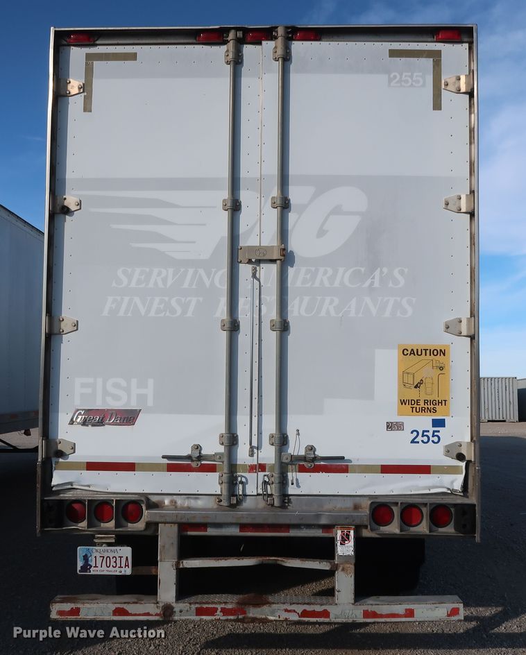 image for item DH0776 1998 Great Dane refrigerated van trailer