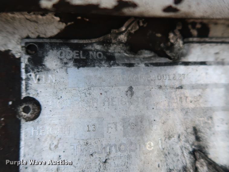 image for item DH0779 1993 Trailmobile 01AC-1UAL refrigerated van trailer