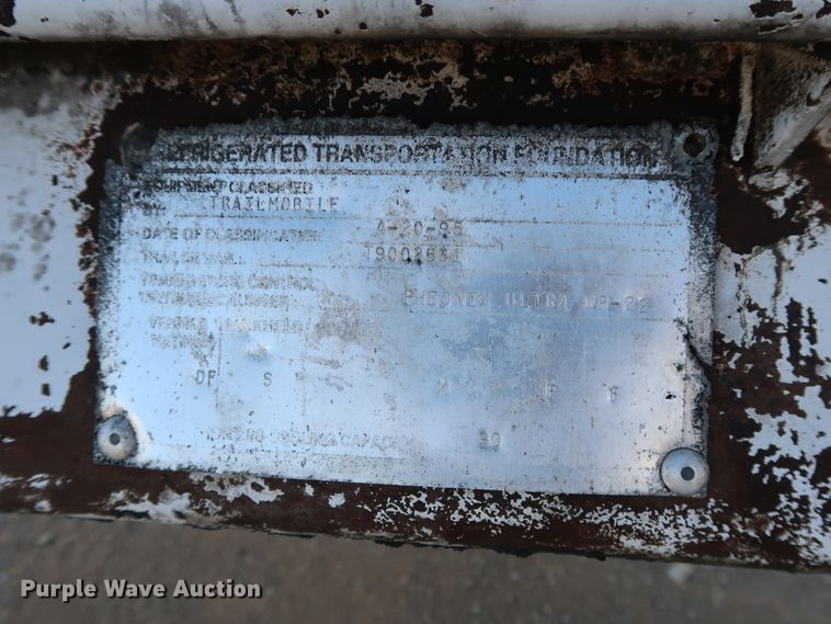 image for item DH0780 1996 Trailmobile 01AN-1UAL refrigerated van trailer