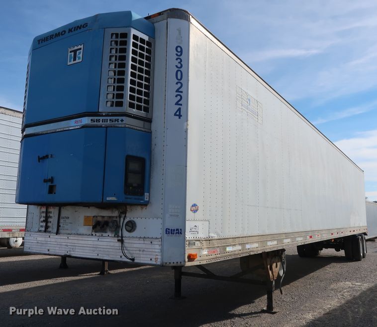 image for item DH0781 1996 Utility VS2R refrigerated van trailer