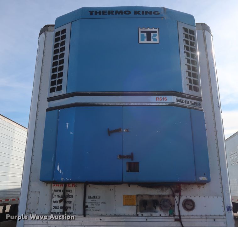 image for item DH0781 1996 Utility VS2R refrigerated van trailer