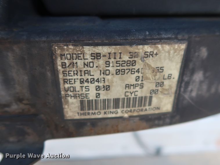 image for item DH0781 1996 Utility VS2R refrigerated van trailer