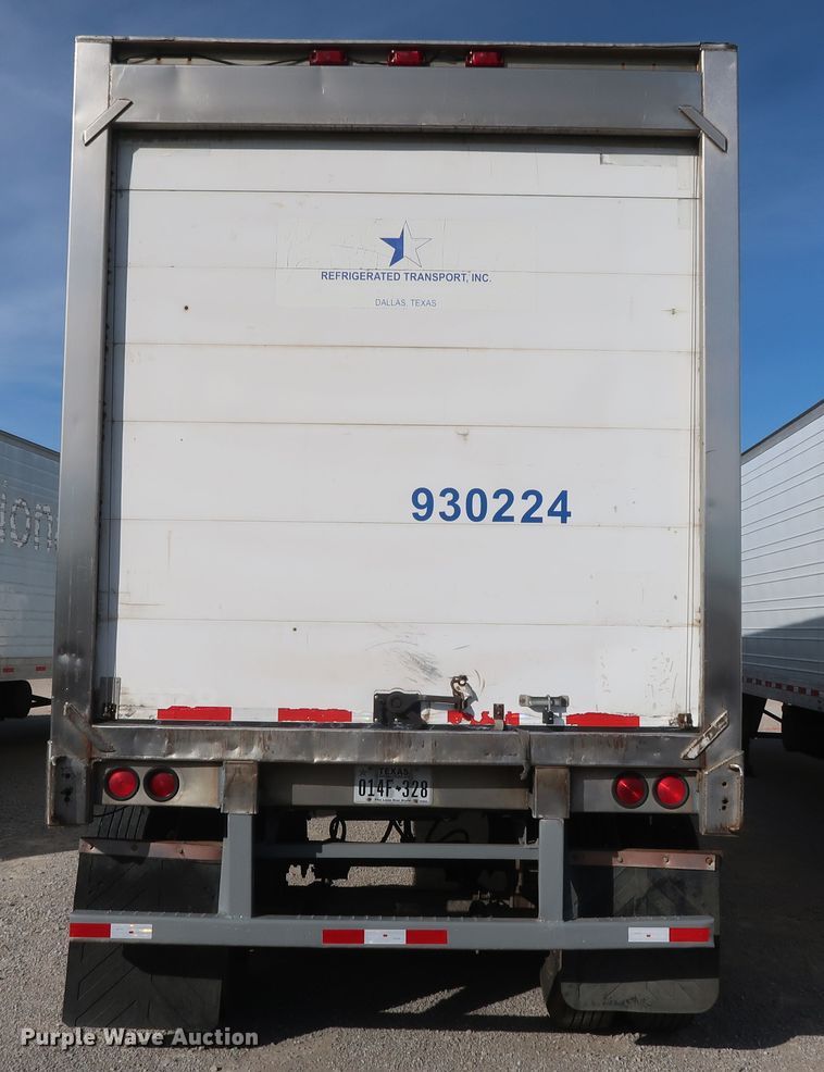 image for item DH0781 1996 Utility VS2R refrigerated van trailer
