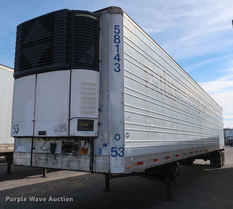 image for item DH0782 1999 Utility VS2R refrigerated van trailer