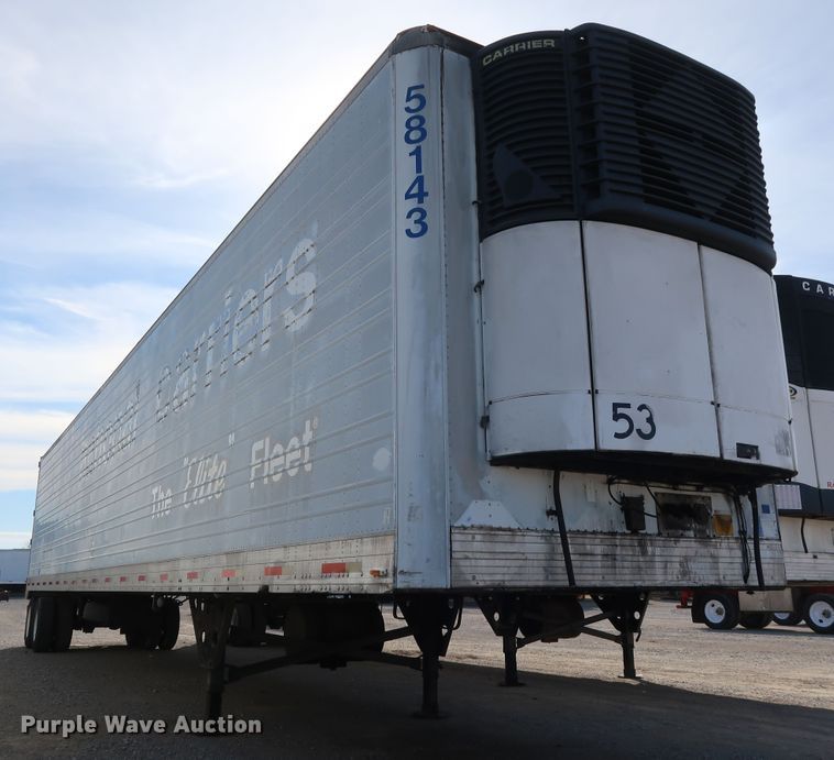 image for item DH0782 1999 Utility VS2R refrigerated van trailer