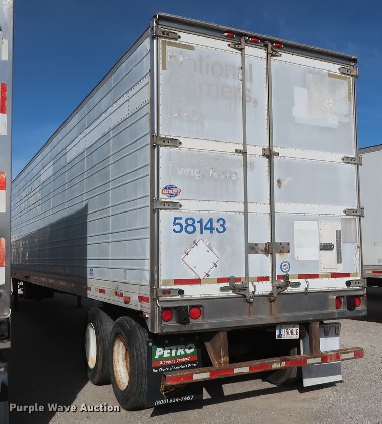 image for item DH0782 1999 Utility VS2R refrigerated van trailer