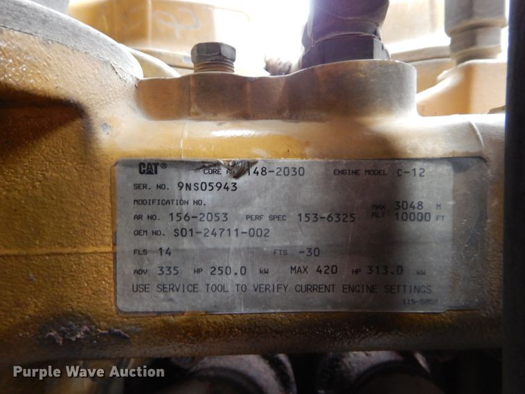 image for item DH4275 1998 Freightliner Century Class semi truck