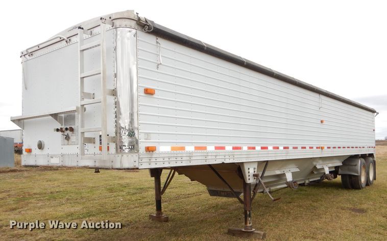 image for item DH4276 1994 Timpte double hopper bottom grain trailer
