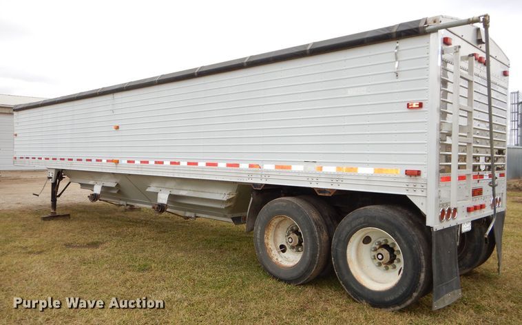image for item DH4276 1994 Timpte double hopper bottom grain trailer
