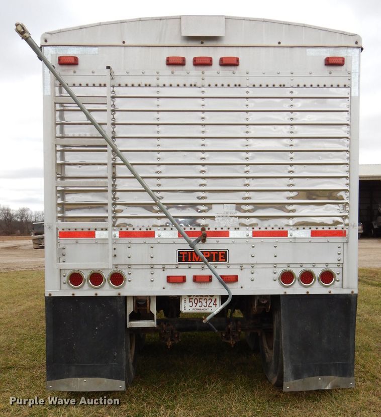 image for item DH4276 1994 Timpte double hopper bottom grain trailer