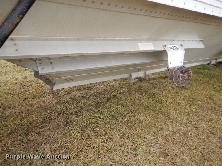 image for item DH4276 1994 Timpte double hopper bottom grain trailer