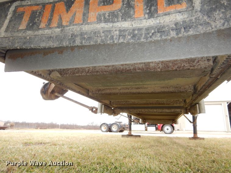 image for item DH4276 1994 Timpte double hopper bottom grain trailer