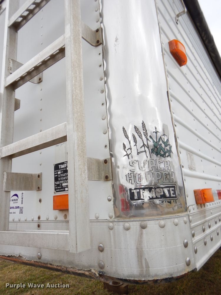 image for item DH4276 1994 Timpte double hopper bottom grain trailer