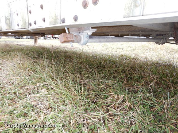 image for item DH4277 1974 Holden G40 double hopper bottom grain trailer