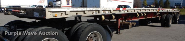image for item DH4284 2004 Wilson Road Brute CF900 flatbed trailer