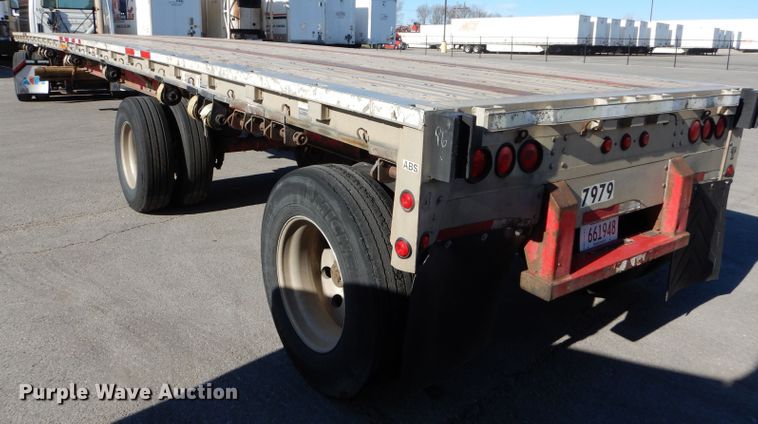 image for item DH4284 2004 Wilson Road Brute CF900 flatbed trailer