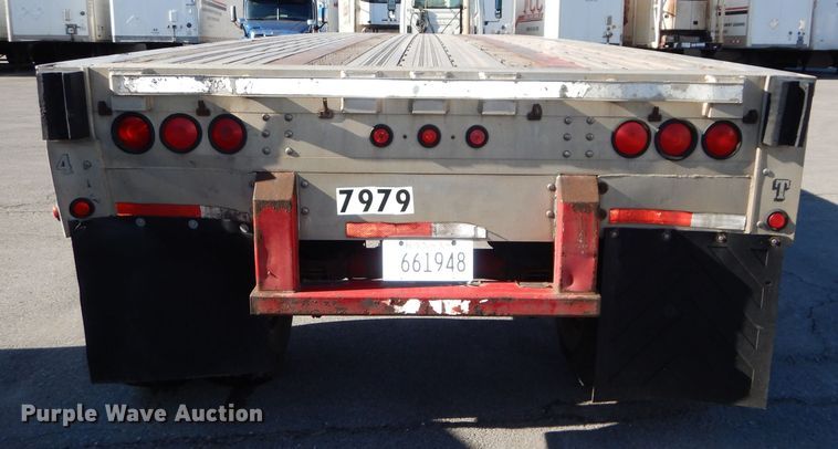 image for item DH4284 2004 Wilson Road Brute CF900 flatbed trailer