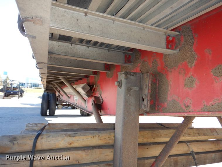 image for item DH4284 2004 Wilson Road Brute CF900 flatbed trailer