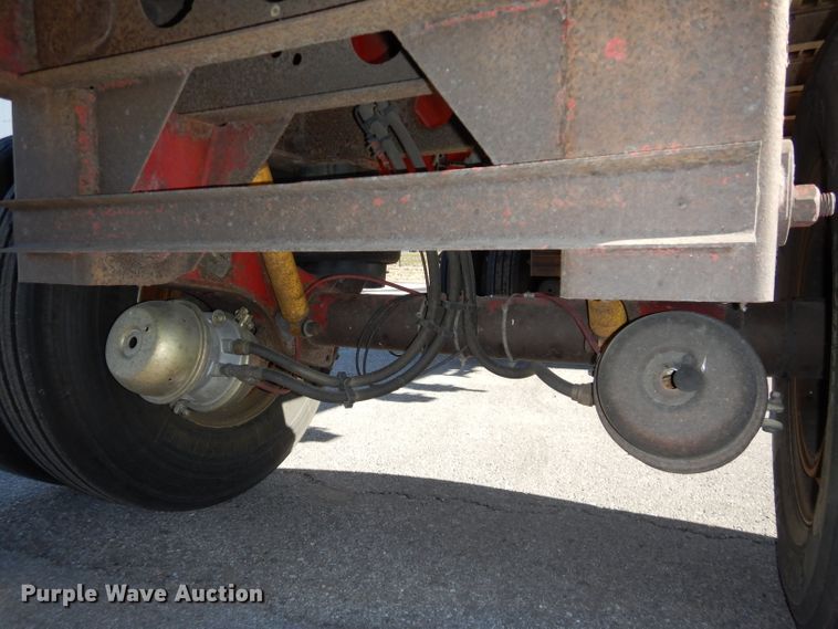 image for item DH4284 2004 Wilson Road Brute CF900 flatbed trailer