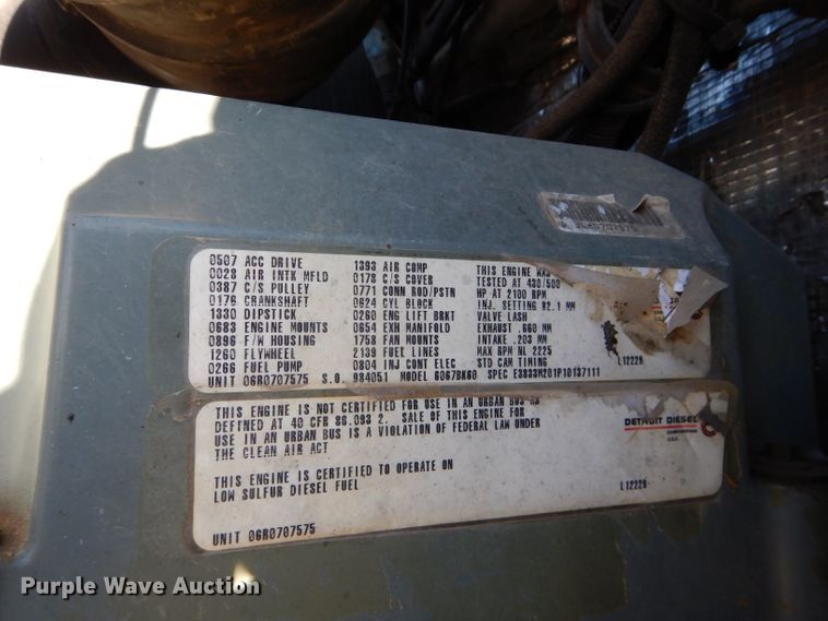 image for item DH4285 2003 Kenworth T800 semi truck