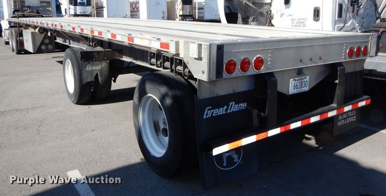 image for item DH4286 2014 Great Dane FLP-0024-00048 flatbed trailer