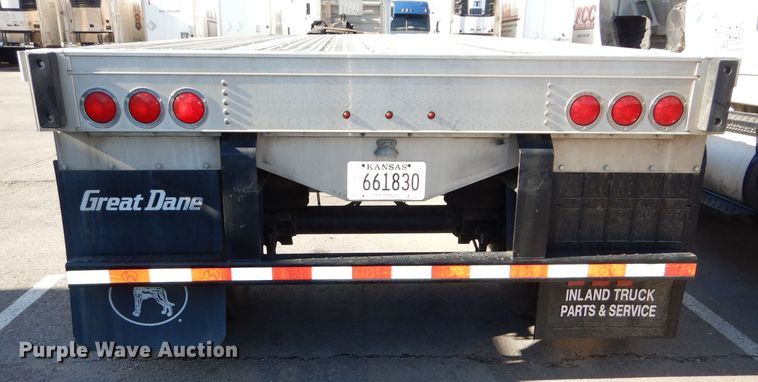 image for item DH4286 2014 Great Dane FLP-0024-00048 flatbed trailer