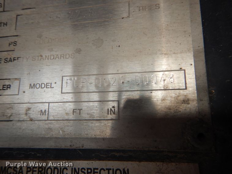 image for item DH4286 2014 Great Dane FLP-0024-00048 flatbed trailer