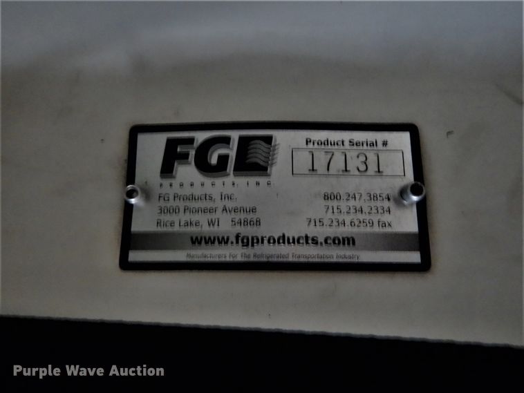 image for item DH5002 2011 Utility Trailers VS2RA refrigerated van trailer