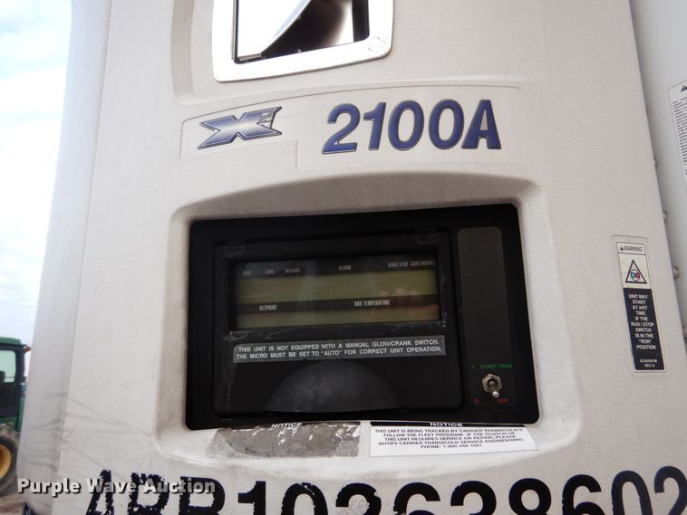 image for item DH5002 2011 Utility Trailers VS2RA refrigerated van trailer