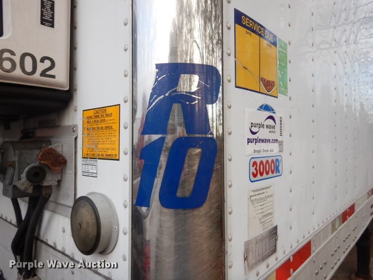 image for item DH5002 2011 Utility Trailers VS2RA refrigerated van trailer