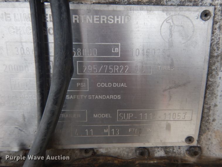 image for item DH5004 2010 Great Dane refrigerated van trailer