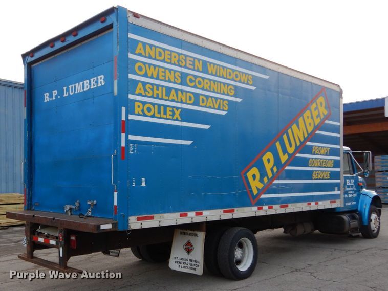 image for item DH5017 1998 International 4700 box truck