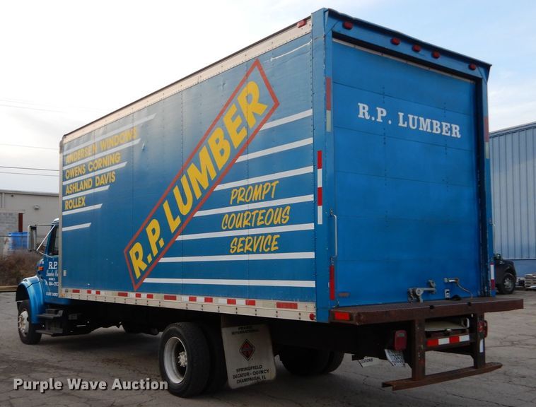 image for item DH5017 1998 International 4700 box truck