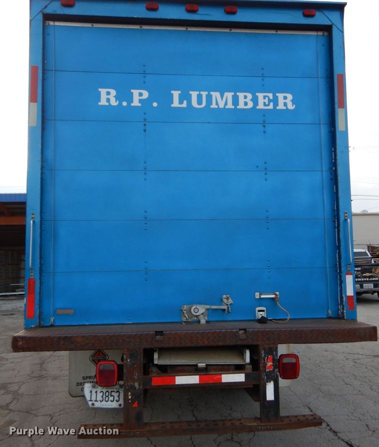 image for item DH5017 1998 International 4700 box truck