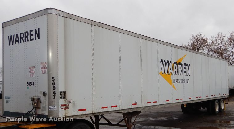 image for item DH6860 2005 Wabash dry van trailer