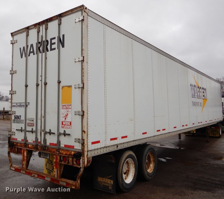 image for item DH6860 2005 Wabash dry van trailer