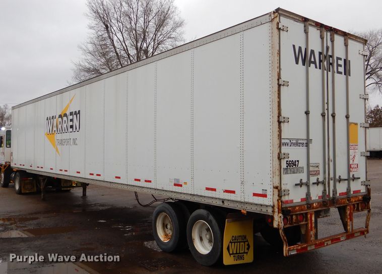 image for item DH6860 2005 Wabash dry van trailer