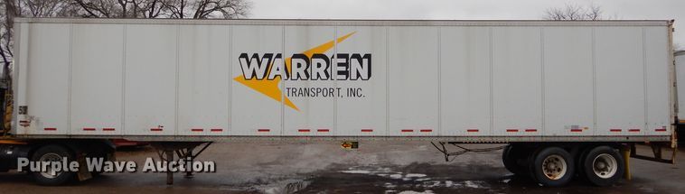image for item DH6860 2005 Wabash dry van trailer