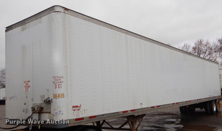 image for item DH6861 2005 Wabash dry van trailer