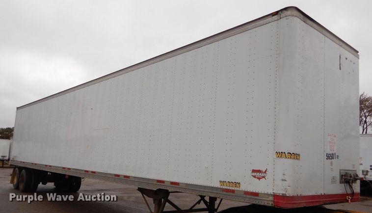 image for item DH6863 2006 Wabash dry van trailer