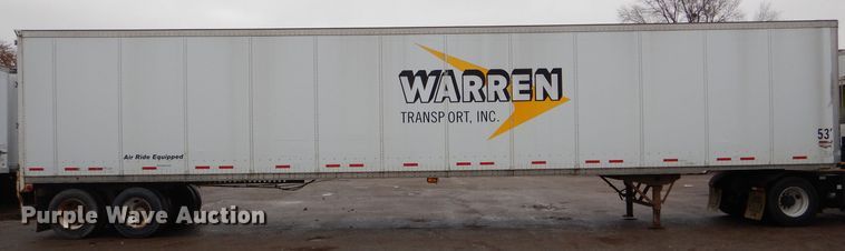 image for item DH6865 2005 Wabash dry van trailer