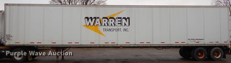 image for item DH6865 2005 Wabash dry van trailer