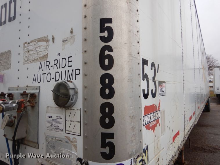 image for item DH6865 2005 Wabash dry van trailer