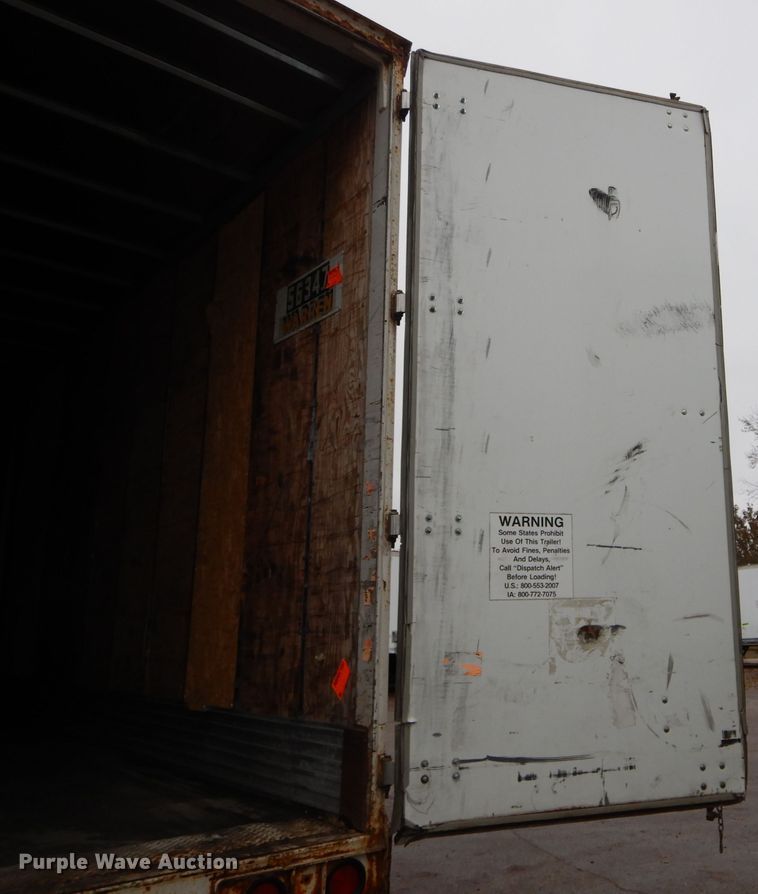 image for item DH6866 2005 Wabash dry van trailer