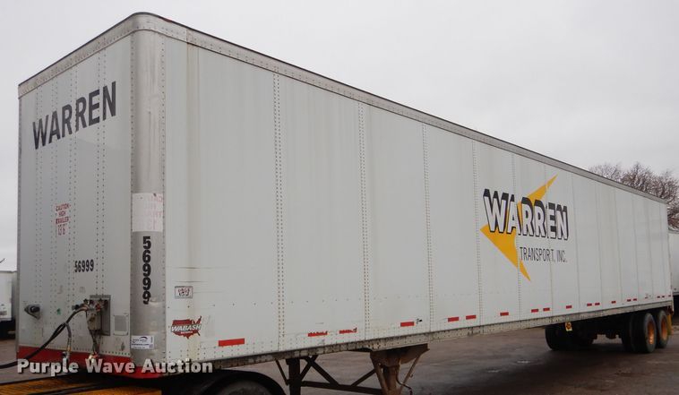 image for item DH6867 2005 Wabash dry van trailer