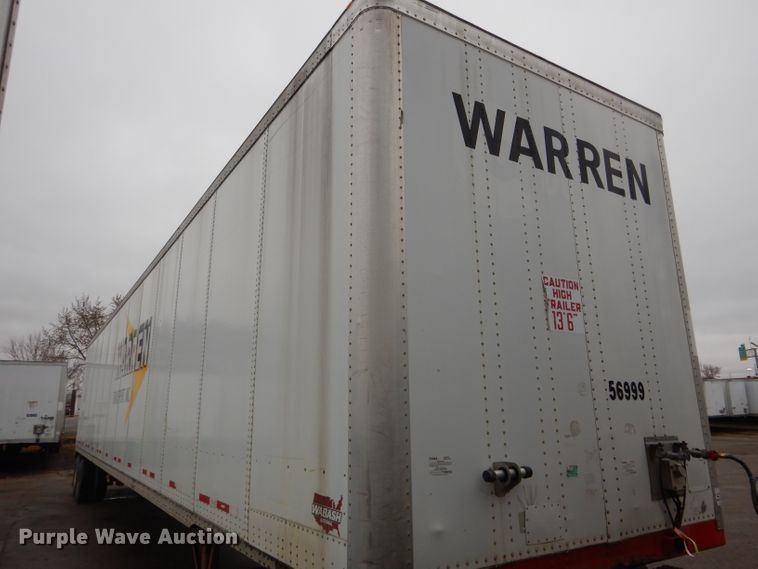 image for item DH6867 2005 Wabash dry van trailer