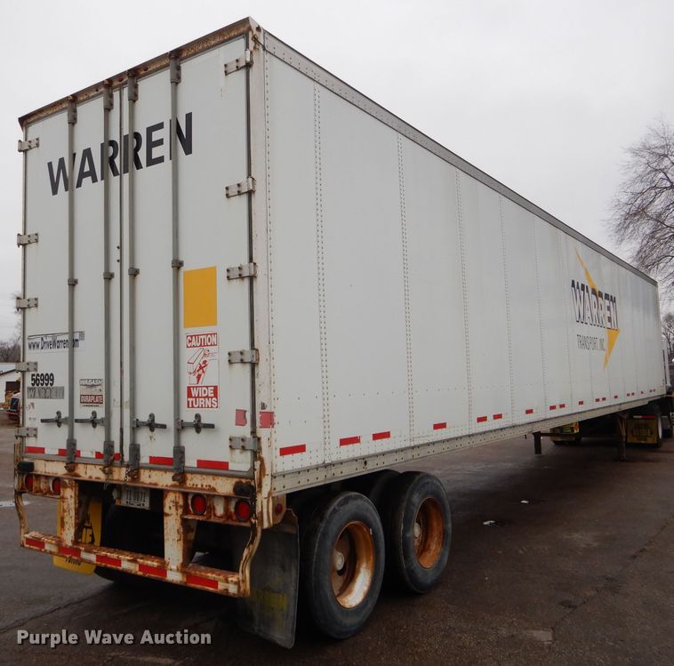 image for item DH6867 2005 Wabash dry van trailer
