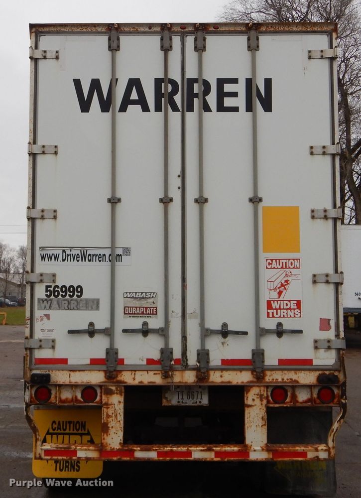 image for item DH6867 2005 Wabash dry van trailer