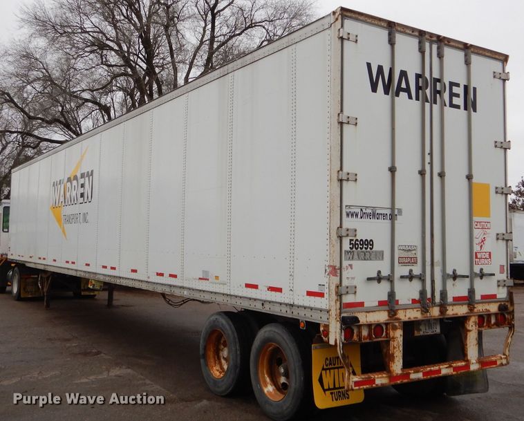 image for item DH6867 2005 Wabash dry van trailer