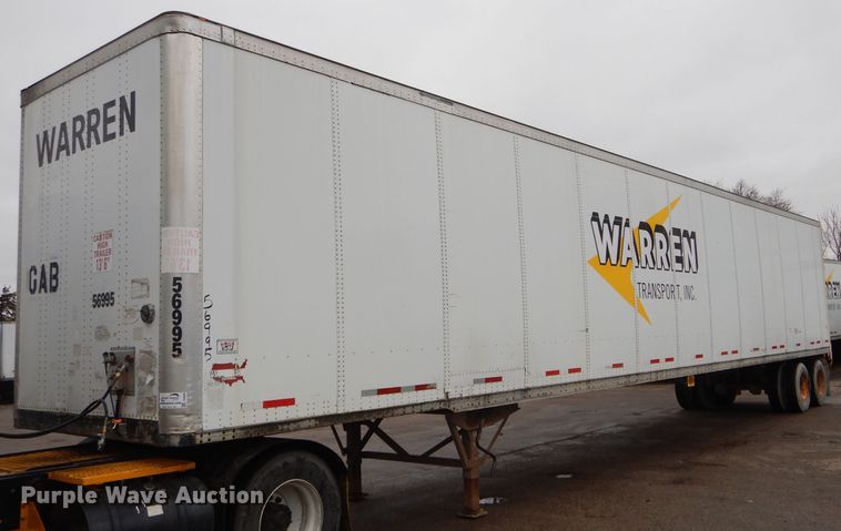 image for item DH6868 2005 Wabash dry van trailer